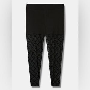 Torrid Full-Length Flocked Legging